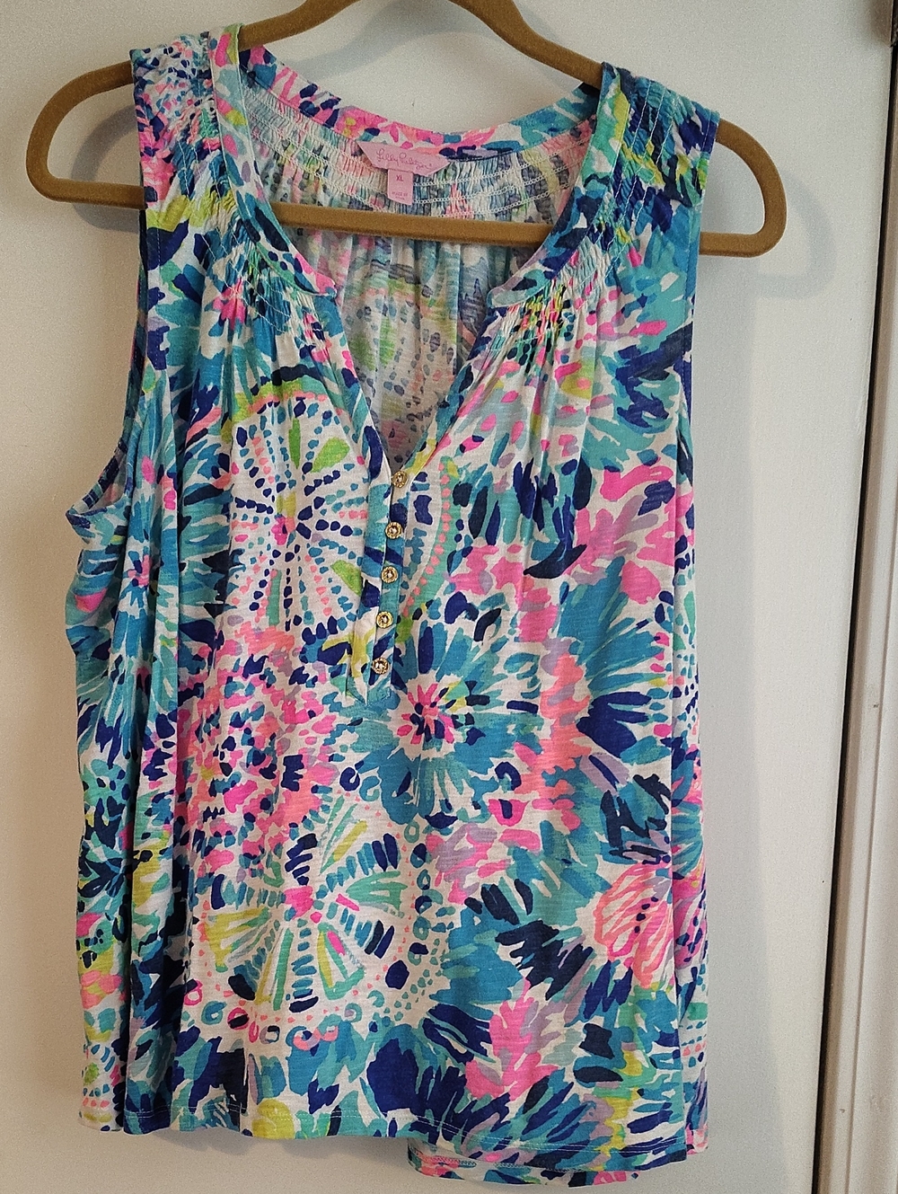 Lilly Pulitzer V-Neck Tank